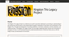Desktop Screenshot of kingstontriolegacyproject.com